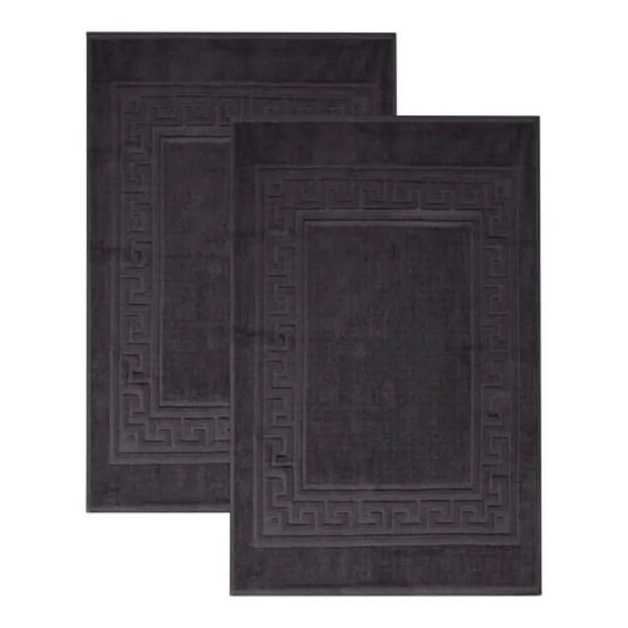 

Superior Heavyweight Cotton Bath Mats Bath Rugs For Bathroom Accessories Washable Rug For Shower Bath Toilet Modern Decor No Ba