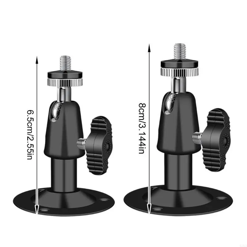 Braket Pemasangan Dinding Universal untuk Kamera Keamanan 360 Dudukan Besi Dapat Disesuaikan B2EA