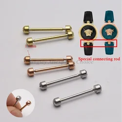 Watch Screw Tube Rod Screw-In Watch Lug Stem Link Kit 14/16/18mm 20mm 22mm for Leather Watchband Pin Clasp Bracelet Repair 2pcs