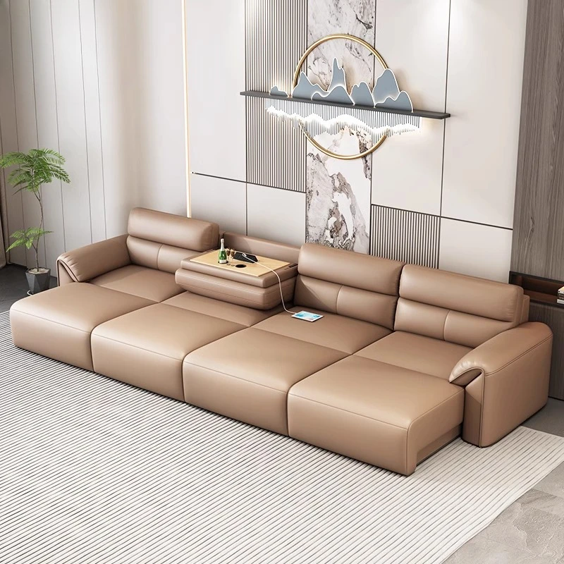 

Итальянский легкий роскошный электрический диван-кровать, скандинавский масштабируемый библиотечный диван, многофункциональная мебель для гостиной, канапе, салон FYES