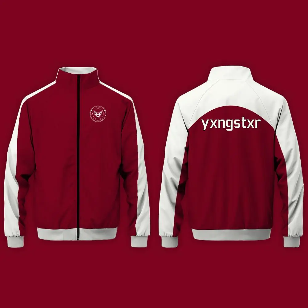 HEROIC Esports Club Uniformen CSGO Pro League Player Trainingsjacke Herren und Damen Übergroße, individuelle Stehkragen-Reißverschlussoberteile