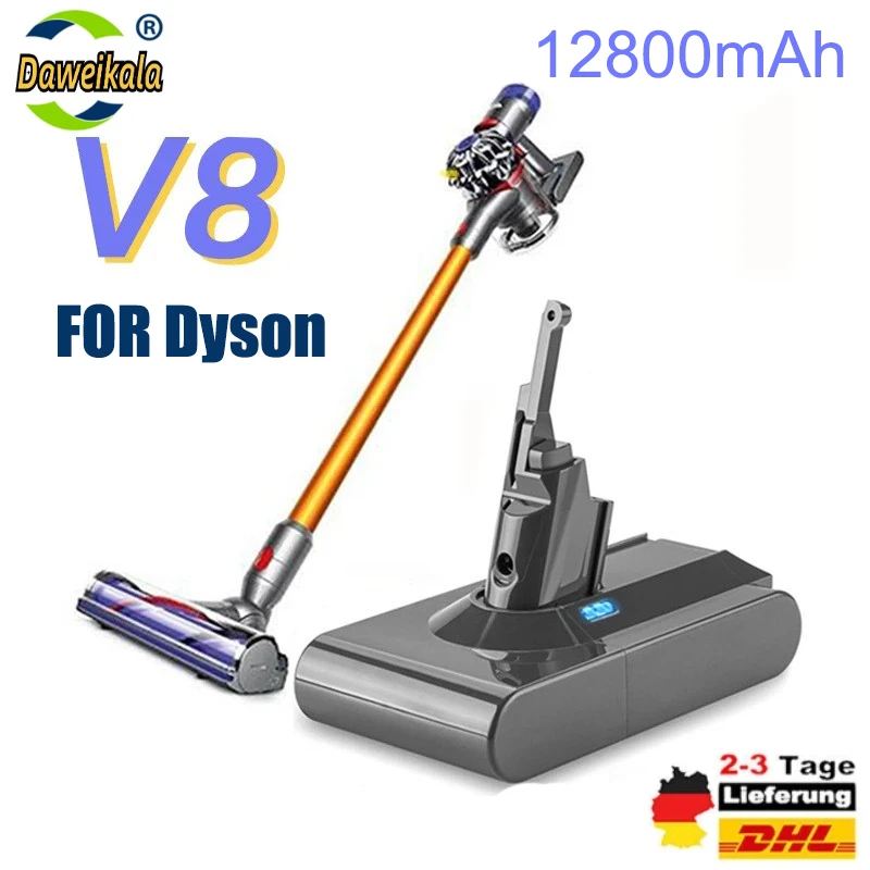 

Литий-ионный аккумулятор для пылесоса Dyson V8, 12800 мАч, 21,6 в