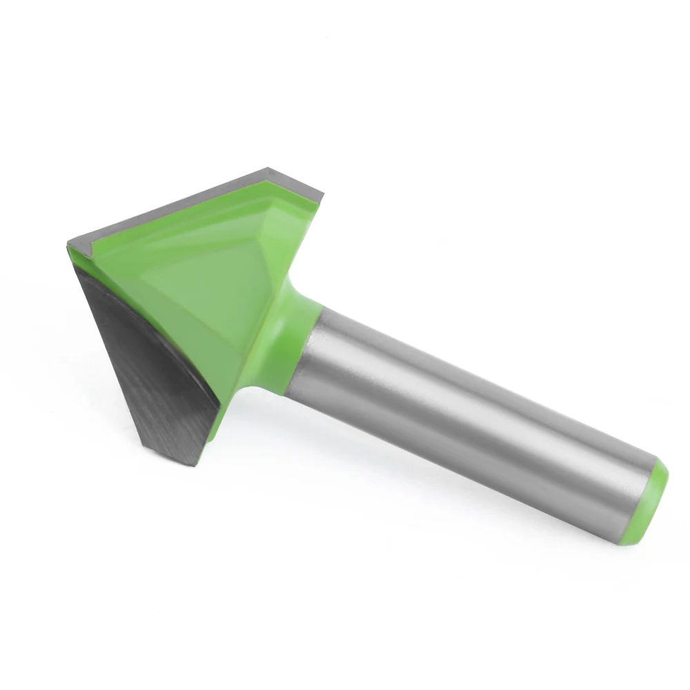 Imagem -02 - Lavie-v tipo Slotting Cortador Bit Cnc Gravura Sólido Router Carbide Fresa 90 Graus mm Haste C0802406gn 1pc