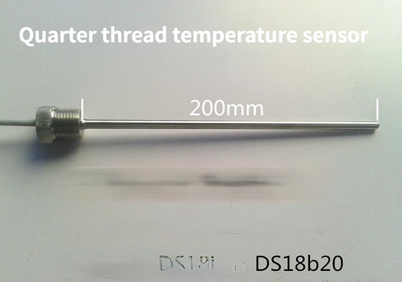 DS18b20 Fixed Four-point Thread  Length 200mm Temperature Sensor Probe