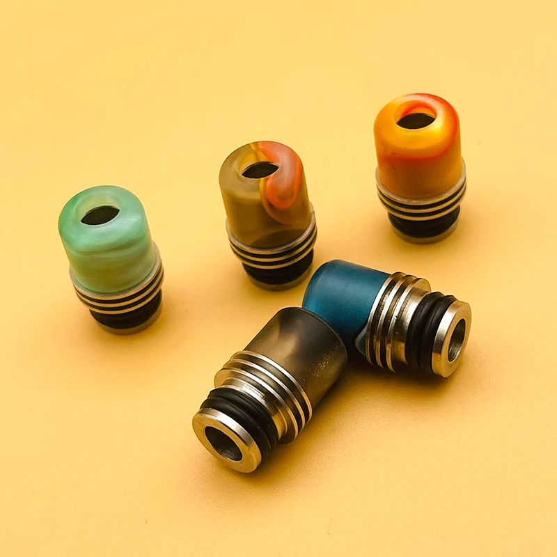 رأس DSX بالتنقيط ، الفولاذ المقاوم للصدأ والكمبيوتر ، قطعة فم مقاومة للحرارة ، بخاخ خزان الخيط ، ملحقات صندوق Vape Dotaio #5