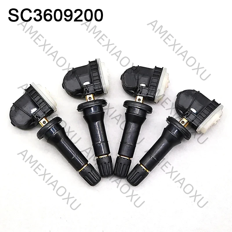 

4PCS 433Mhz SC-3609200 TPMS Tire Pressure Monitor Sensor SC3609200 For BYD D1 E9 F3 Dolphin Haitun Tang DM Song Yuan EV Qin Qin