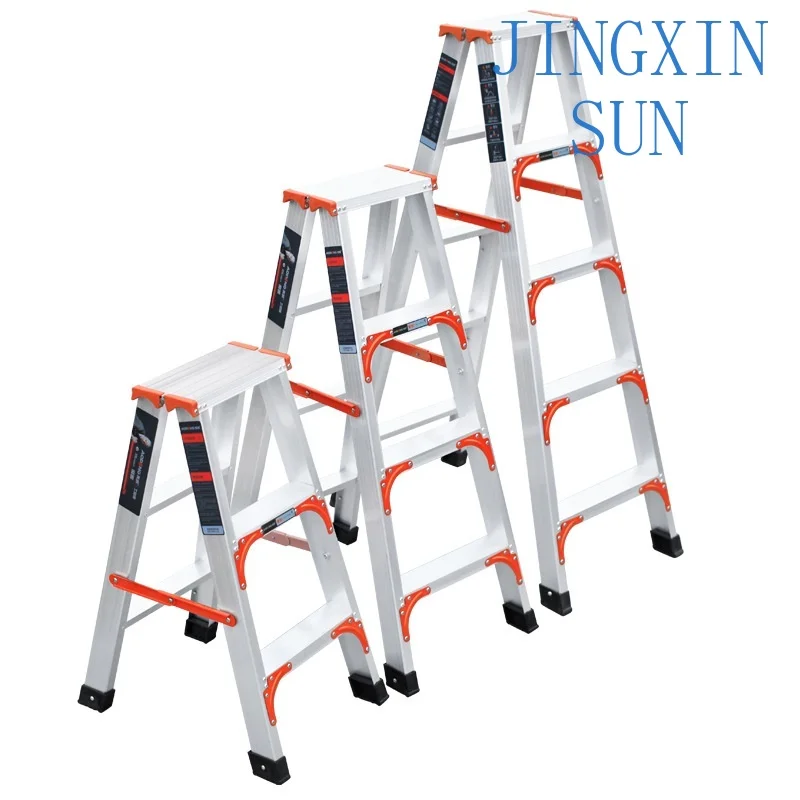 Thickened  non-slip  Indoor Zigzag  Stair  Aluminum  Alloy Stair
