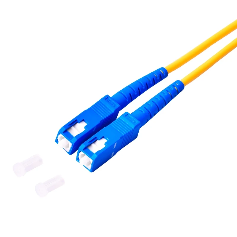 Optical Fiber Patch Cord 9/125 G652D Simplex SCUPC To SCUPC SM SX 9/125um 1/2/3M Pigtail FTTH Optic Patch Cord Cable Jumper 2.0