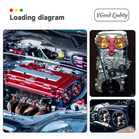 Racing Timing Belt for Honda Civic Si 1996-2000 Del Sol VTEC 1994-1997 B16A B16A2 B16A3 10 best sales civic b16a2 - №2