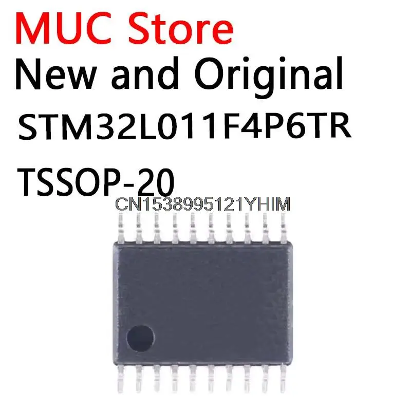 STM32L011F4P6 TSSOP-20 MCU 32-bit ARM Cortex M0+ RISC 16KB Flash 20-Pin Tube IC STM32L011F4P6TR