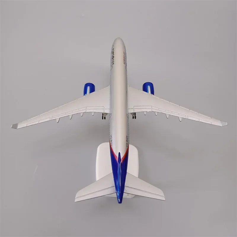 20cm logam campuran udara Rusia Aeroflot pesawat terbang Rusia 330 A330 Airlines penerbangan pesawat Model pesawat Diecast