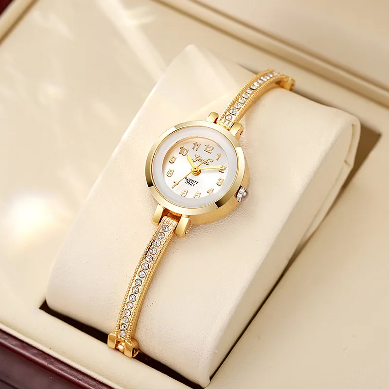 

Women's Watch Small Light Luxury Women's Graceful and Petite Exquisite Bracelet High-Grade Temperament Women's Quartz Watch