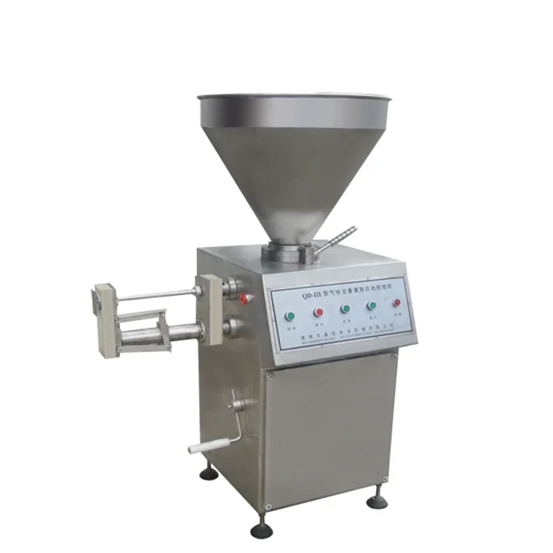 2025 hot sale Filler Stuffer Sausage Linker Tying Machine Automatic Sausage Twisting Machine