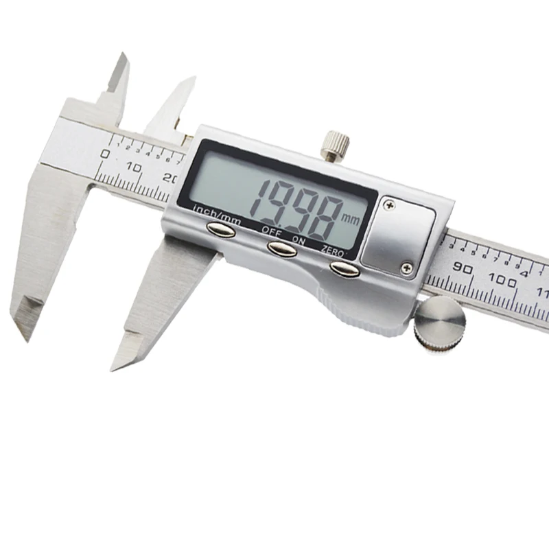 RF R-209-06 Digital Caliper 6 Inch Stainless Steel Electronic Vernier Caliper Micrometer LCD Digits Display Measuring Tool