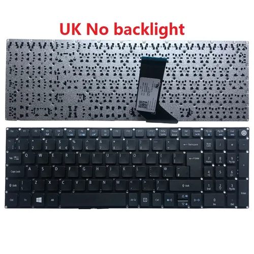 Imagen 2 del producto Teclado para ordenador portátil ruso/EE. UU./Reino Unido/español/latino/alemán/Italia para ACER Aspire E5-574G E5-574 E5-574T E5-574TG E5-576 E5-576G E5-576T