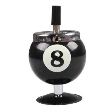 Fashionable large ashtray with lid creative cigarette cup windproof bar KTV billiards living room Internet cafe ashtray