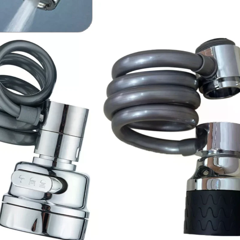 3 Modes Pull Out Faucet Extender Universal Aerator Sink Mixer Extension Tube Shower Water Saving Tap Kitchen Accessories