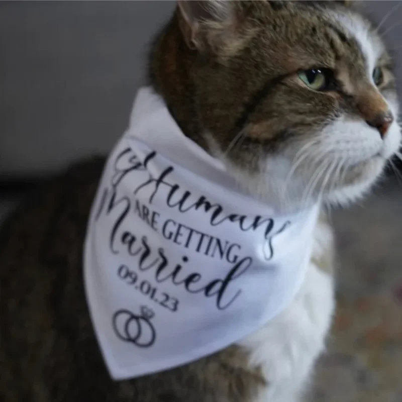 Personalisiertes Bandana mit der Aufschrift „Meine Liebsten heiraten“ – Perfekt als Foto-Requisite, Hochzeits- oder Verlobungsdekoration und Geschenk. – Detail 3