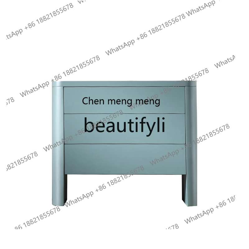 Italian minimalist living room storage four-chest cabinet, modern simple villa light luxury dining side cabinetH