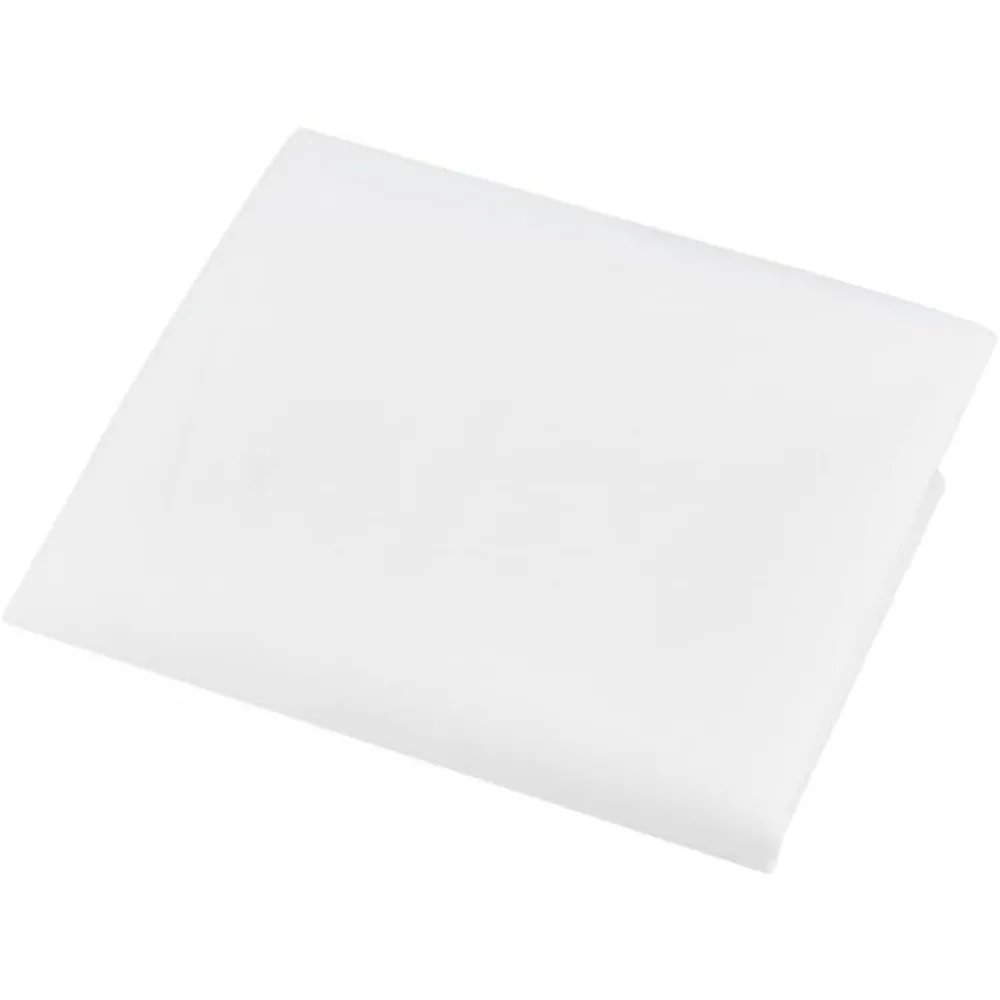 

5.2×6.5Inches White Extra Dense Polyester Crinoline Fabric Polyester Nylon Mesh Fabric for Dress Decoration Wedding Accessories