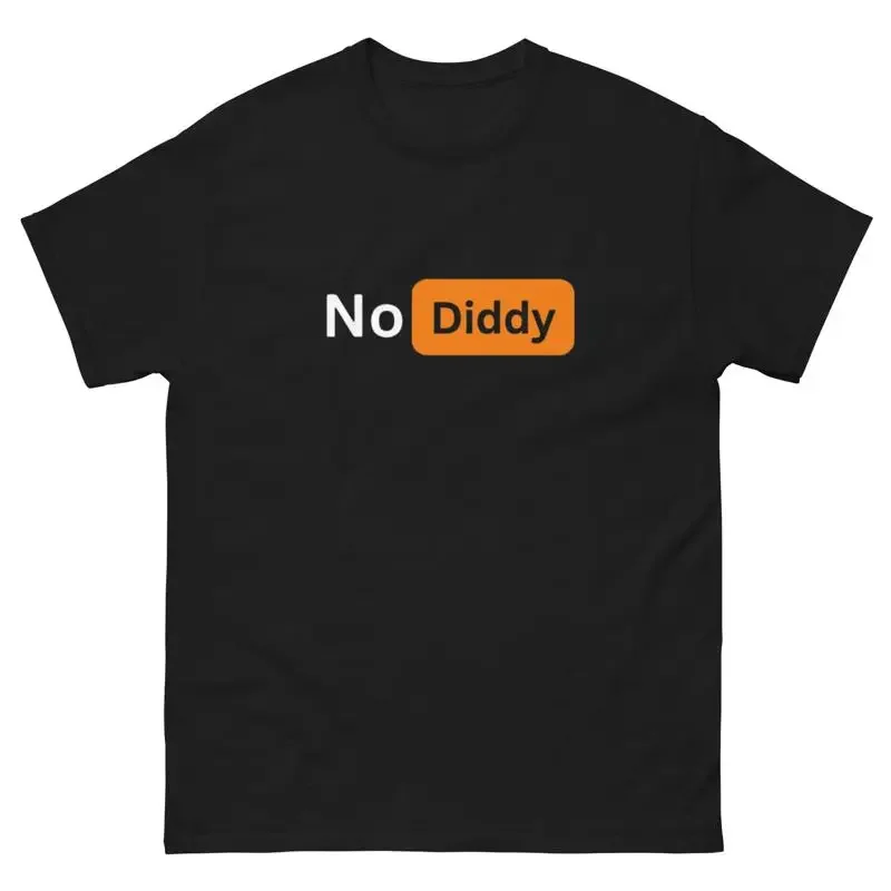 No Diddy T Shirt Trendy