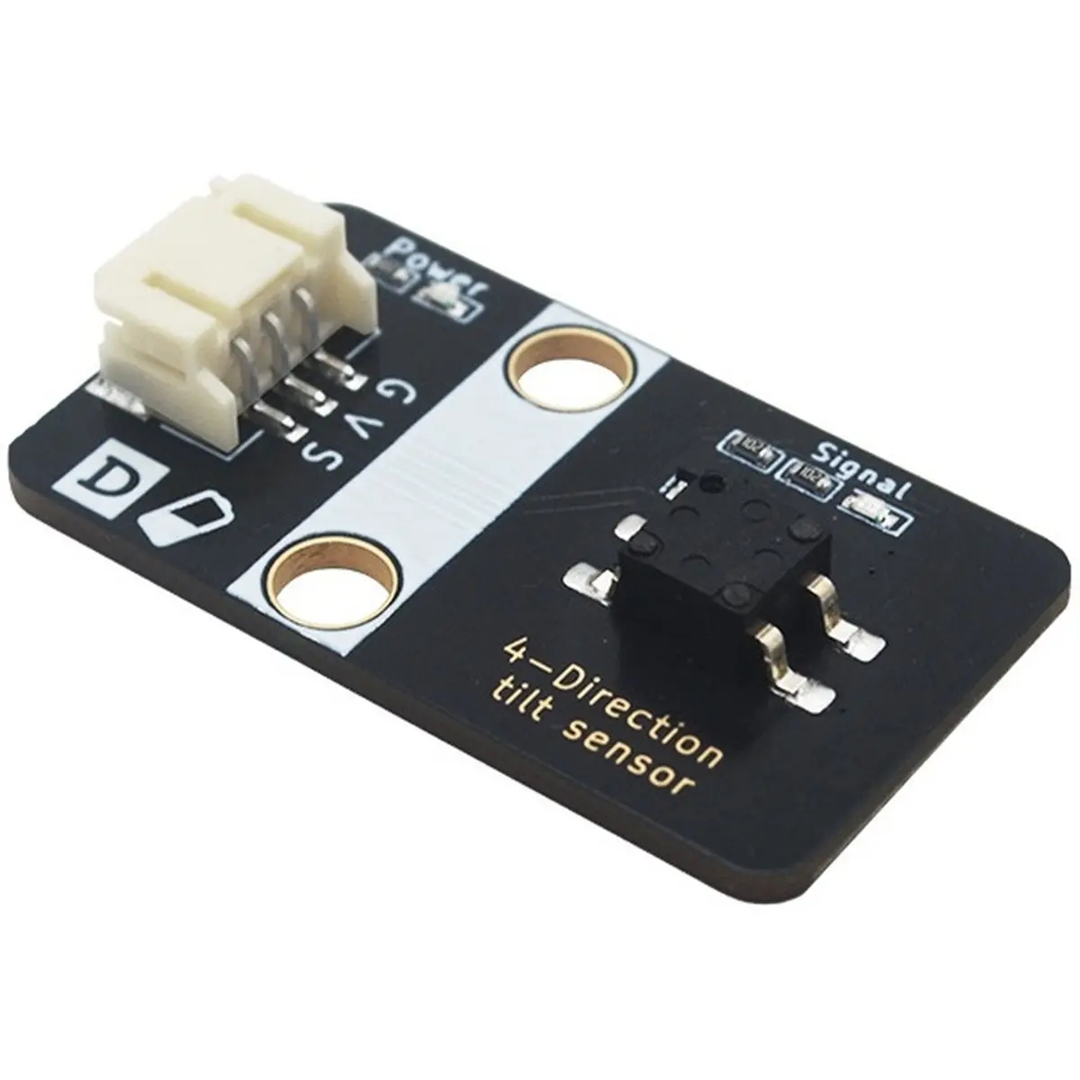 High Sensitivity 4-Direction Tilt Switch Sensor Digital Output 3.3V/5V with Enclosure PH2.0 for Microbit