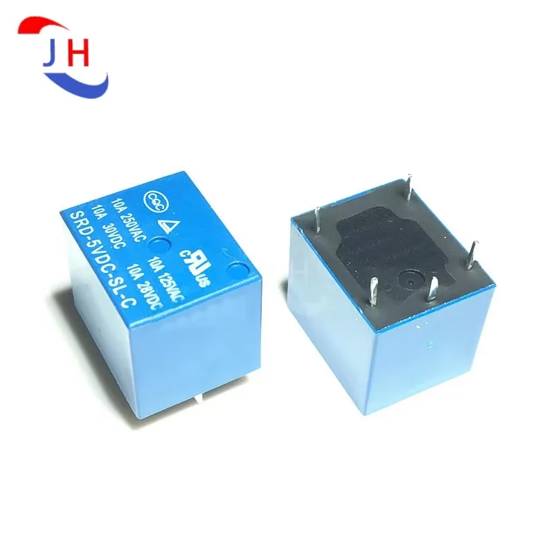 1/2/5PCS New Power Relay SRD-05VDC-SL-C SRD-12VDC-SL-C SRD-24VDC-SL-C 5 pin Relay SRD-05V SRD-12V SRD-24V