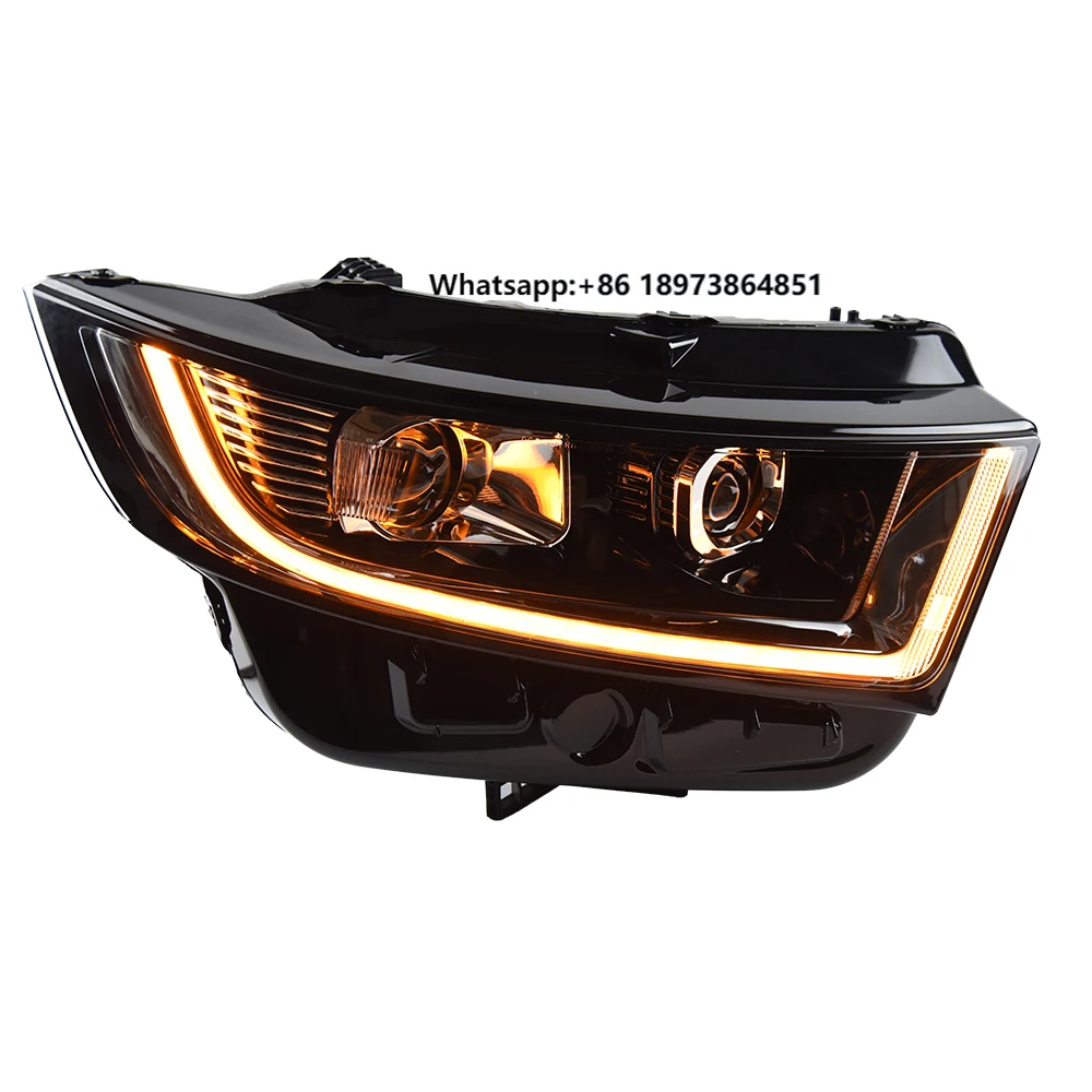 

AKD Car Styling for Ford Edge Headlights 2015-2018 New Edge LED Headlight DRL Hid Head Lamp Angel Eye Bi Xenon Beam Accessories