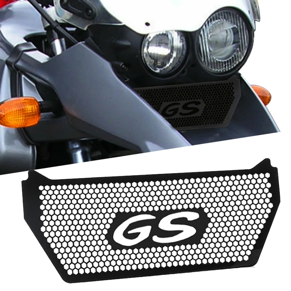 For BMW R1150GS R1150GSA ADV R 1150 R1150 GS GSA Motorcycle Oil Cooler Radiator and Headlight Headlamp Protector Guard Cover Cap