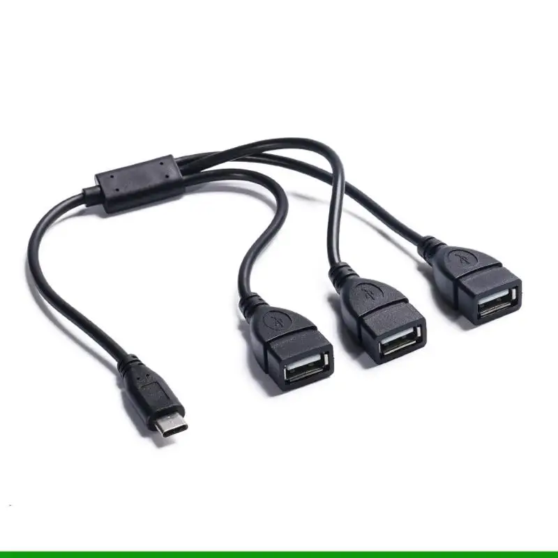 U55C USB C to 3 USB2.0 Connectors Hubs Data Transfer Charging Function Capability