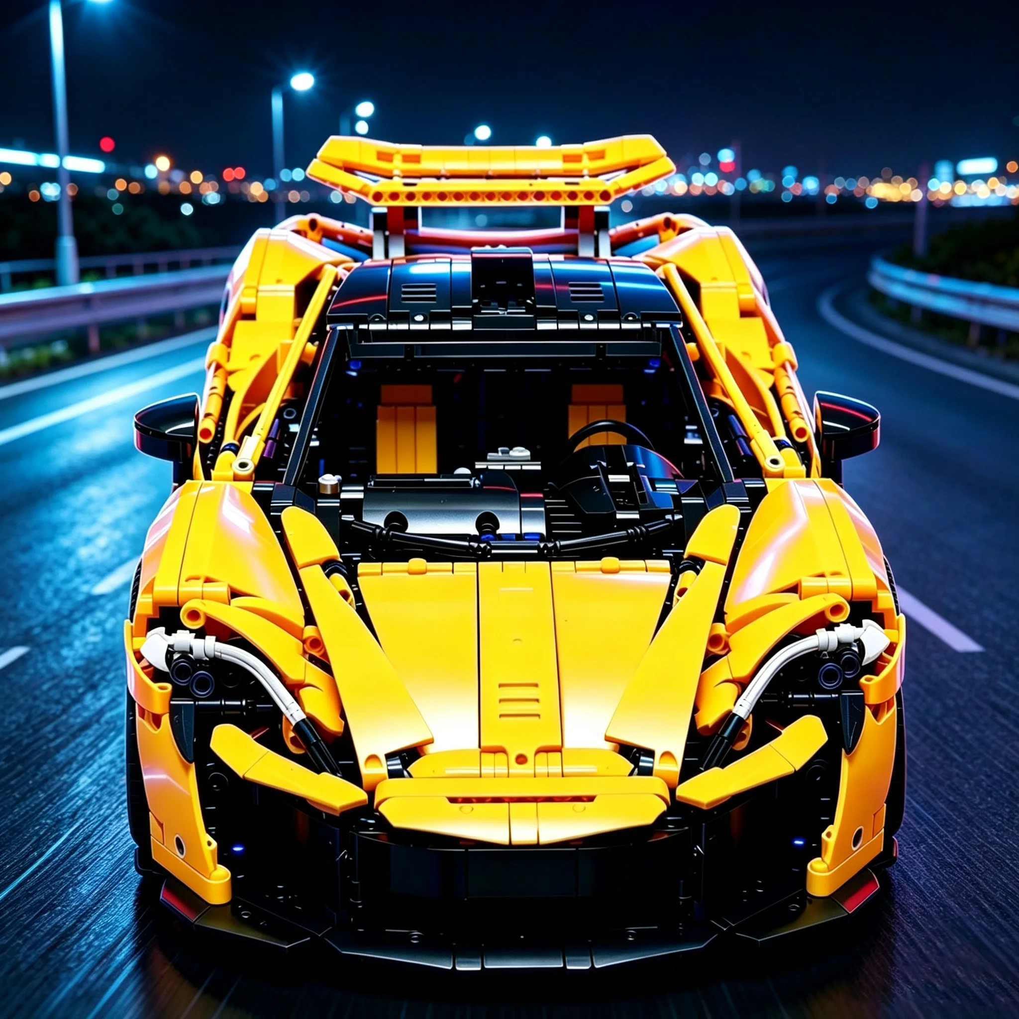 

3893 PCS, Technic Series 1:8 Supercar Racing Car Model Building Blocks Assembly Set, Kids Birthday & Holiday Toy Gifts