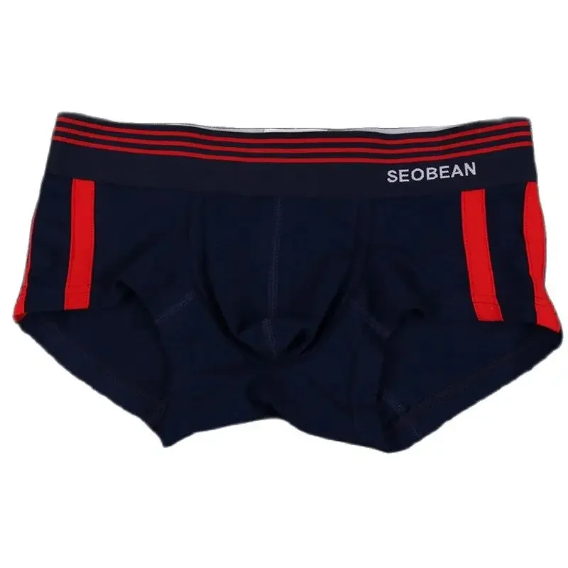 Seobean-stretch boxer for men, sexy underwear, low rise