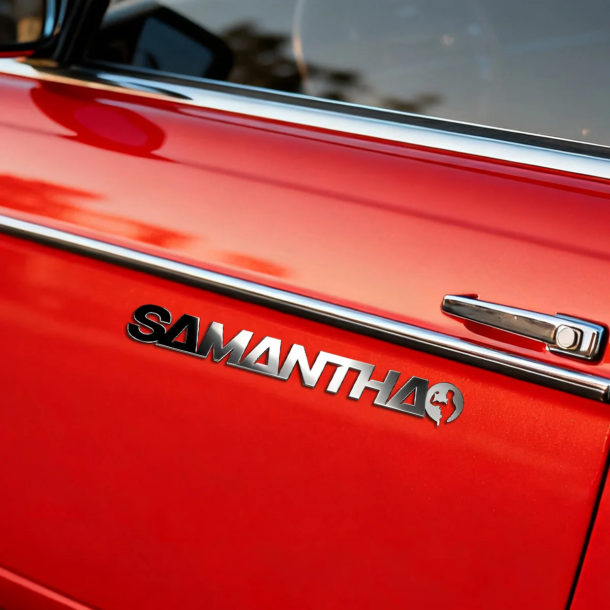 1PC Male Fitness Symbol Identification Car Sticker Metal 3D Auto Car Trunk Racing Custom Logo Badge Sticker Auto Accessories