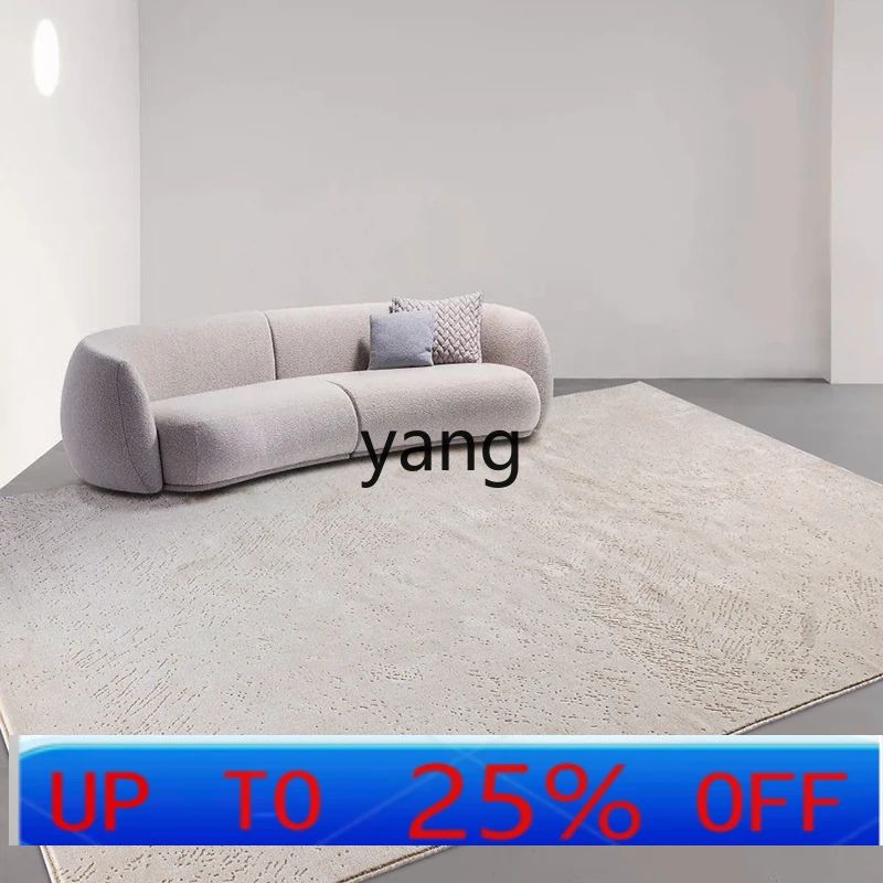 Lhh Bedside Carpet Minimalist Living Room Coffee Table Carpet Wool Household Good-looking Floor Mat