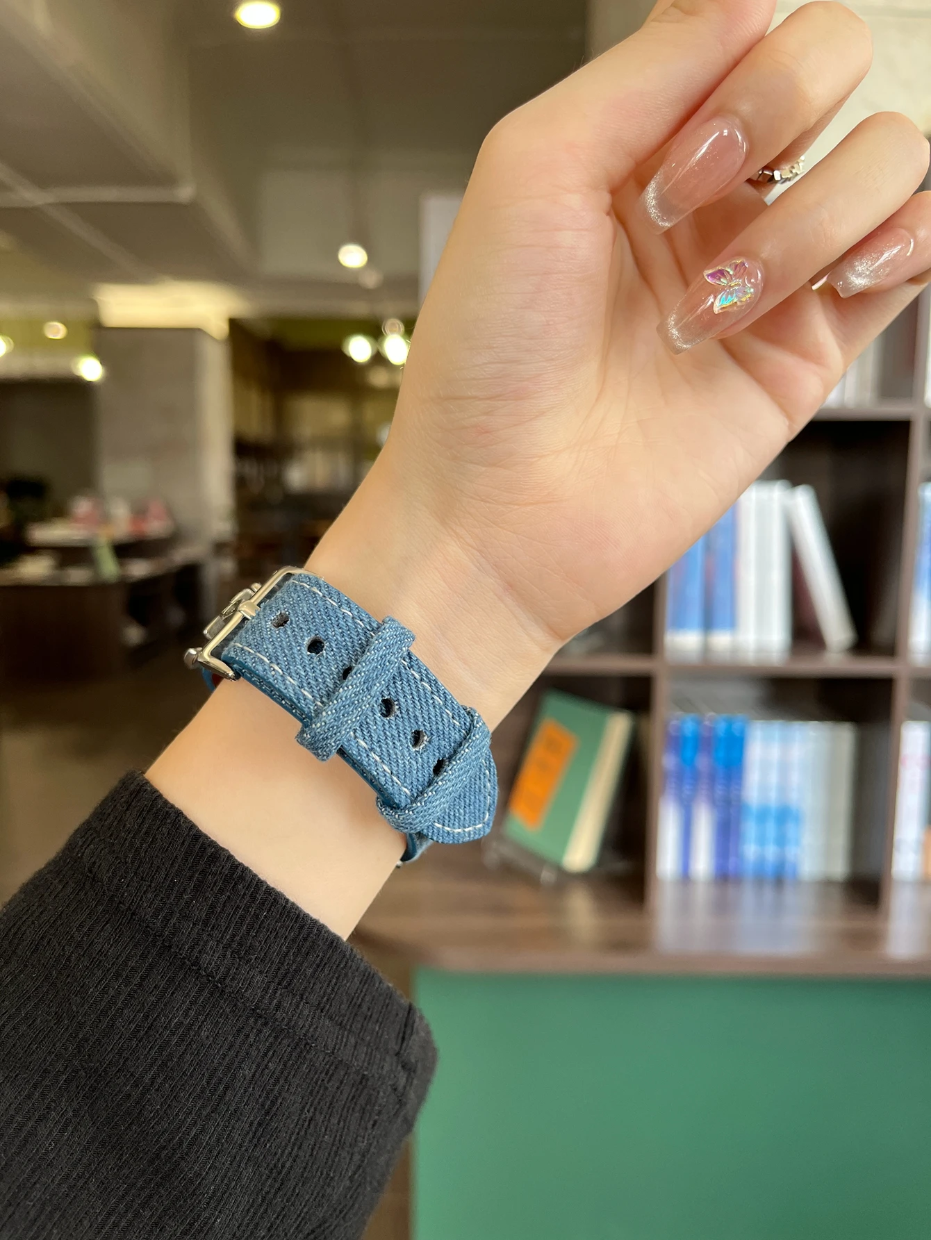 여성용 애플 워치 밴드, 울트라 10, 9, 8, 7, 6, 5, 4, 3, 2, SE, 38mm, 40mm, 41mm, 42mm, 44mm, 45mm, 46mm 가죽 루프