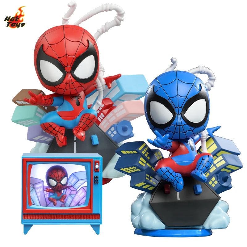 

Hot Toys COSBABY Spider Man Television Spider Man No Way Home Movie Character Model Collection Artwork Q Version