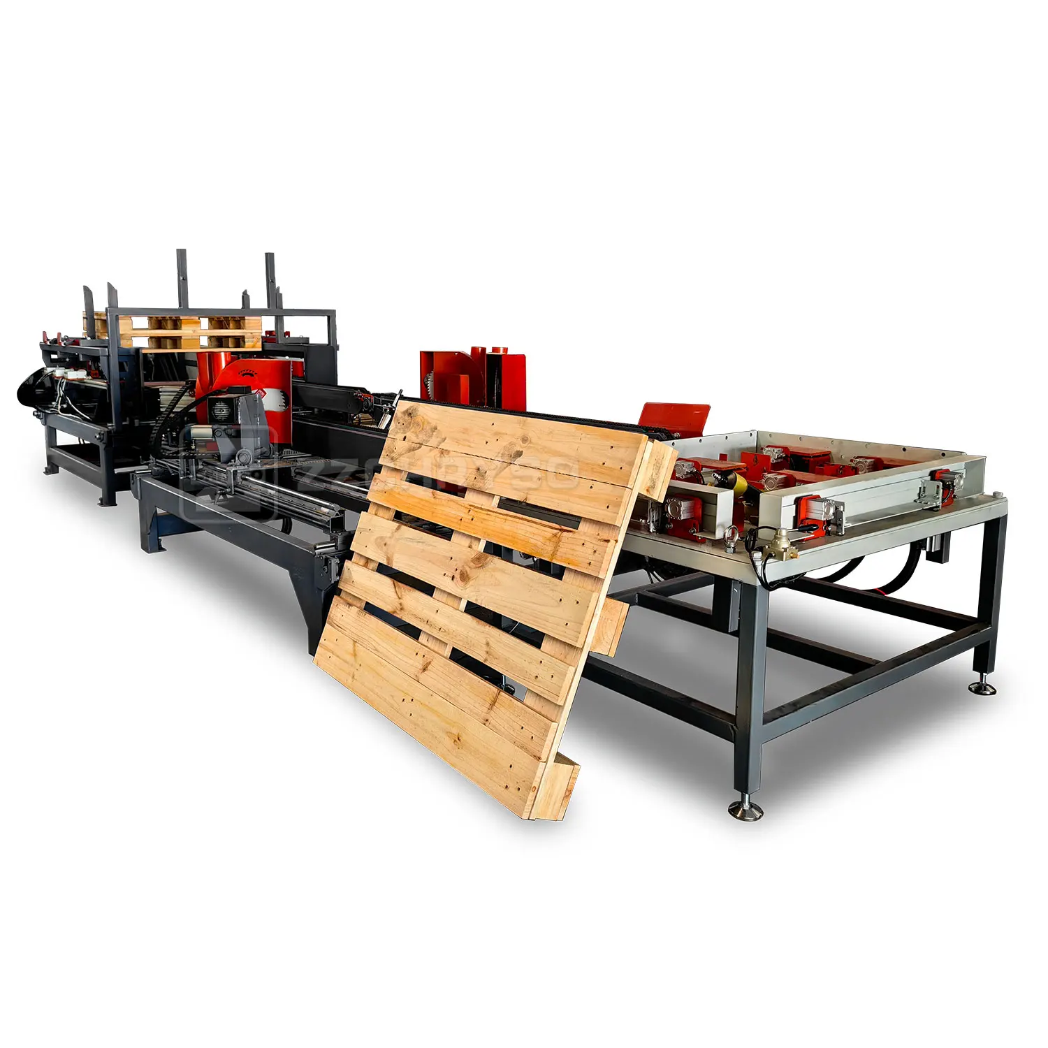 CE Wood Pallet Nailing Machine Table Wood Pallet Wood Tray Making Jig