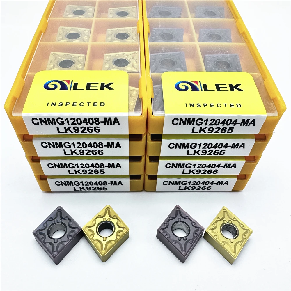 CNMG120404 CNMG120408-MA LK9265 Carbide Insert External Turning Tool CNC Steel Processing Cutting High Quality Lathe Tool