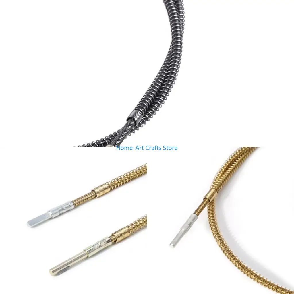 Y3NA 98cm Spring Coated Pin Type Metal Tube Cable For Rotary Grinder Flexible
