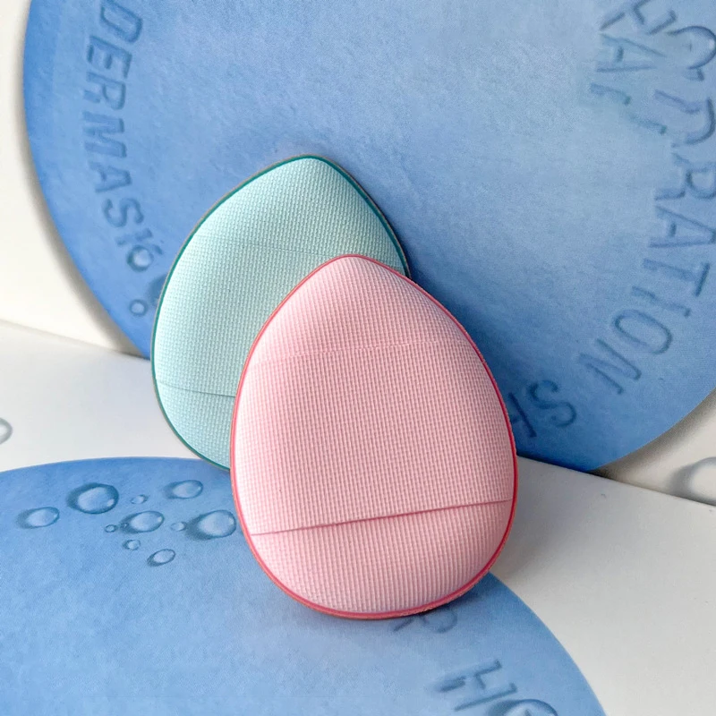 1 قطعة حجم صغير إصبع نفخة مجموعة ماكياج الإسفنج الوجه المخفي الأساس التفاصيل نفخة المهنية التجميل وسادة نفخة ماكياج أداة