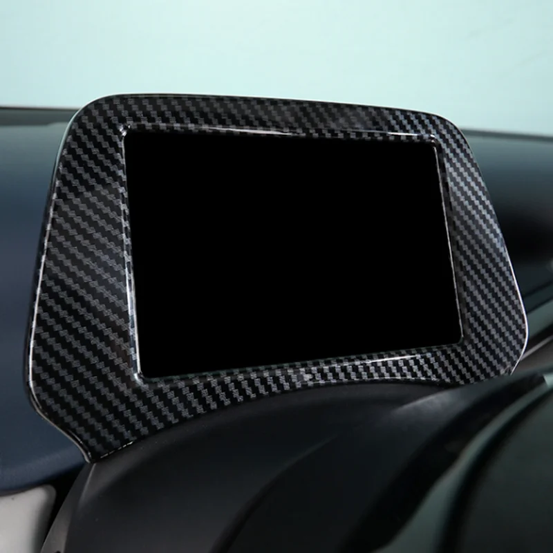 

SBTMY Carbon fiber decorative frame for car central control instrument panel screen For BYD Atto 3 2022 2023 EV Yuan