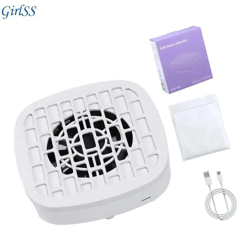 

Quiet Dust Absorber Easy Clean Removable Chamber ABS Construction For Mobile Technicians T4MB