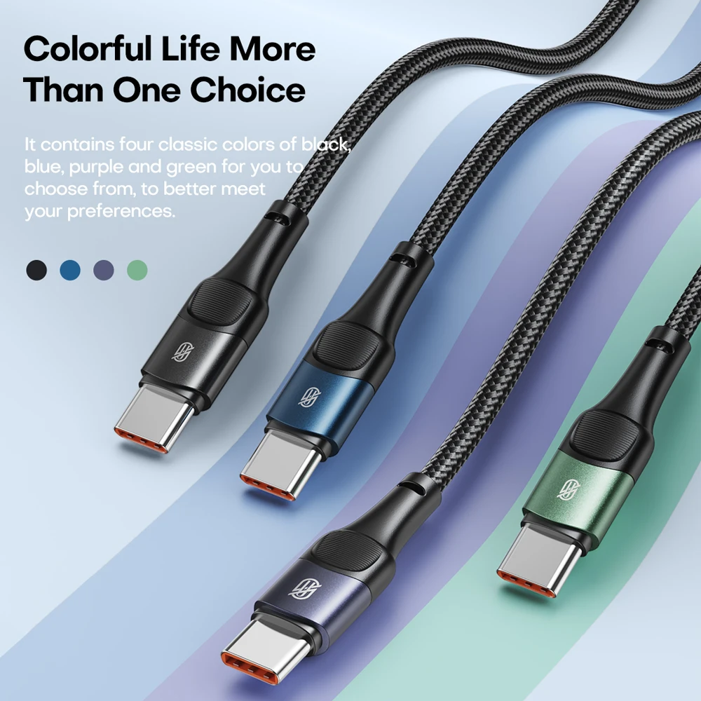 7A USB Tipo C Cabo para Realme Carregamento Rápido USB C Cabo Tipo C Carregador Cabo de Dados Cabos para Samsung S22 S20 Realme Oneplus Poco