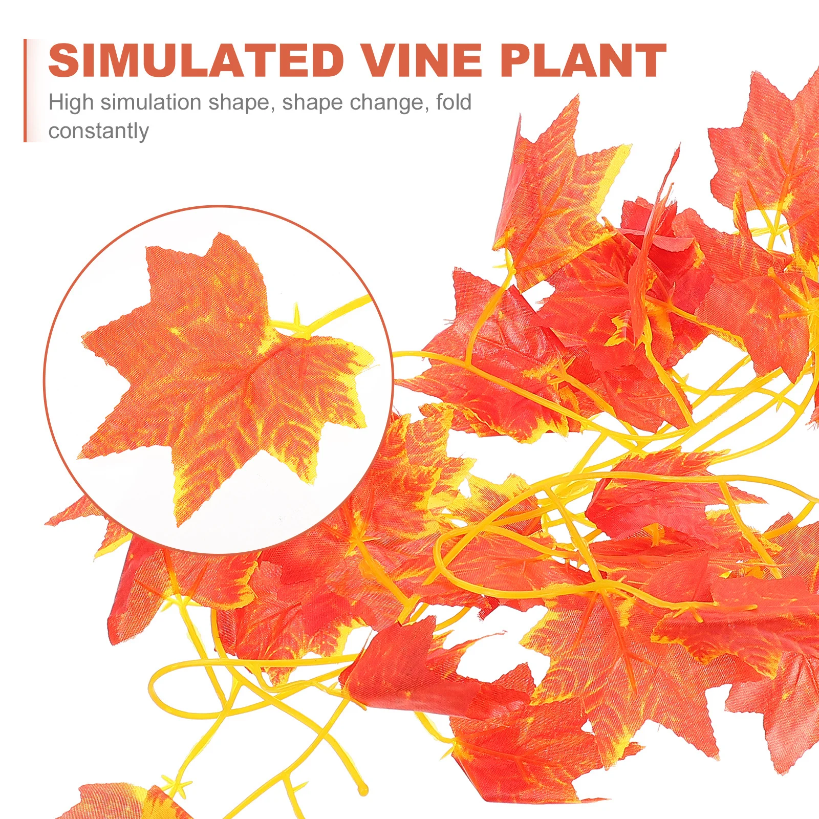 

Durable Simulated Vine Plant Bright Color Realistic Fake Vine Plants Reptile Terrarium Landscape Decor Terrarium Plants