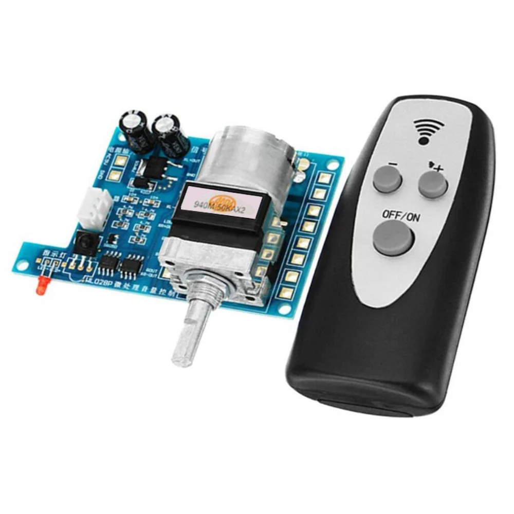 

Electric Control Board Modules,Remote Control Volume Control Board ALPS Potentiometer for Amplifier Board