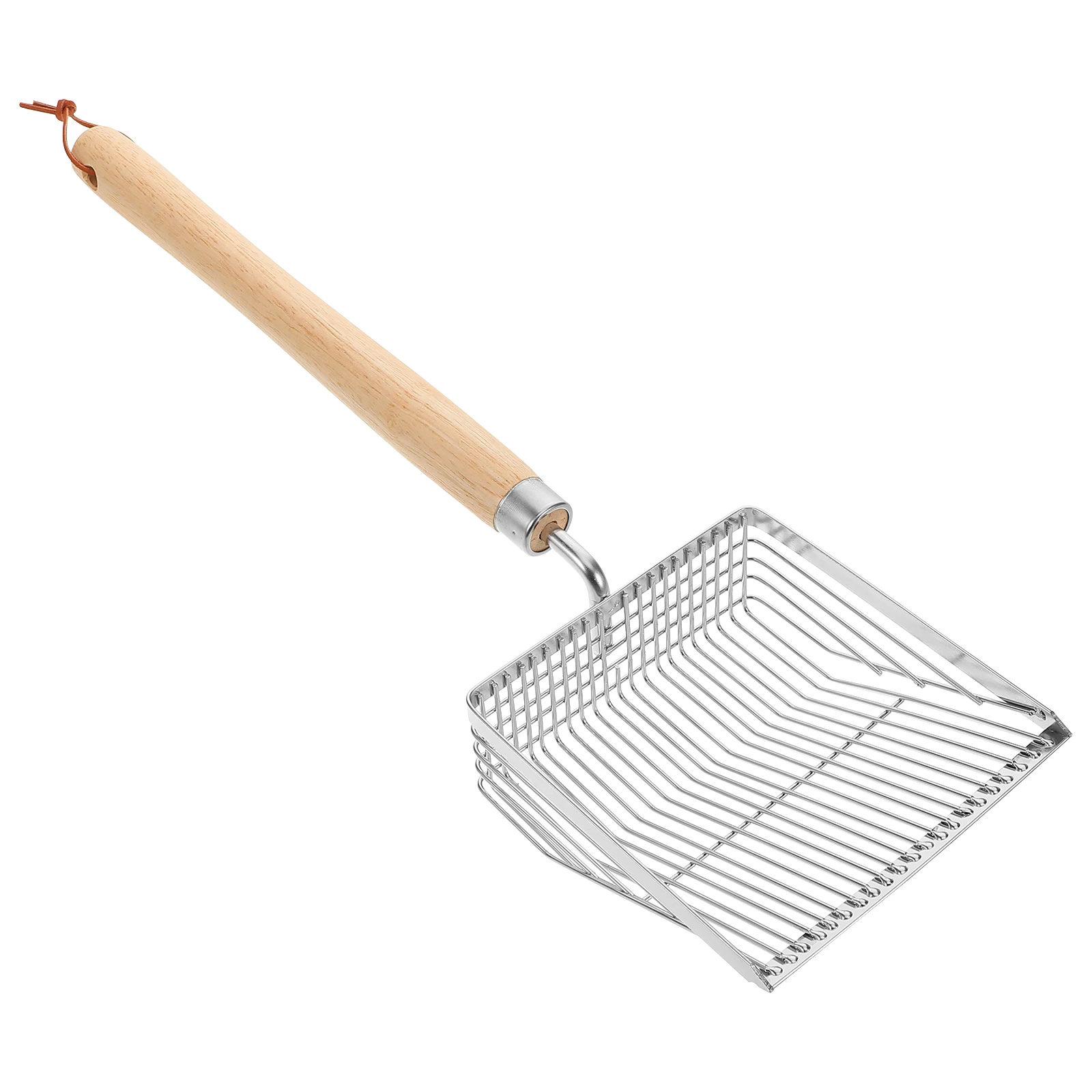 

Beach Sand Shovel Kids Mesh Toys Spade Stainless Steel Shovels Digging Seaside Summer Portable Lightweight Wooden Handle