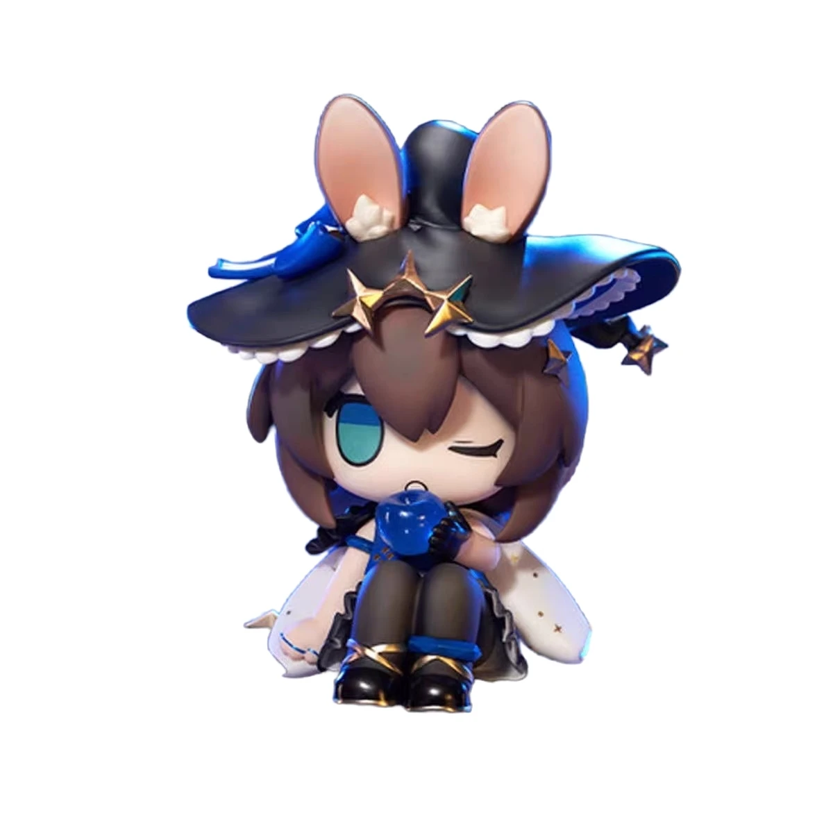 

12Cm Original Genuine Mini Series Q Version Arknights Amiya Game Action Figure Ornament Model Garage Kit Toys Gift