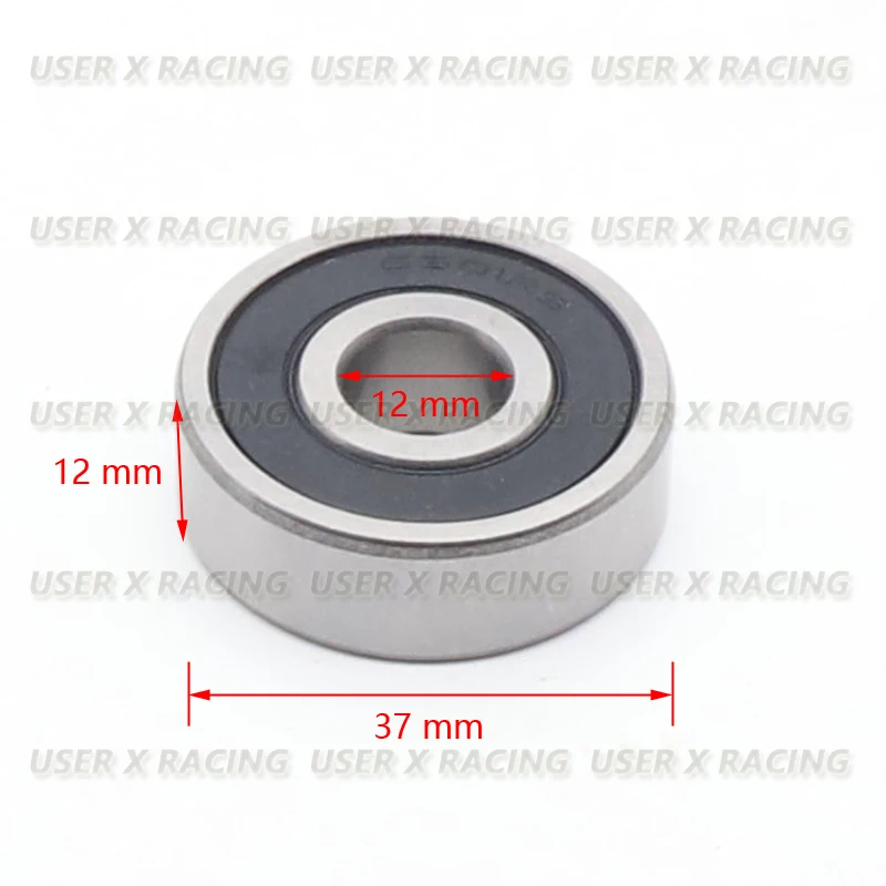 

USERX Universal Motorcycle Bearing Brand New 6301-2RS 6301 2RS High Quality Durable Secure Waterproof Motorcycle parts