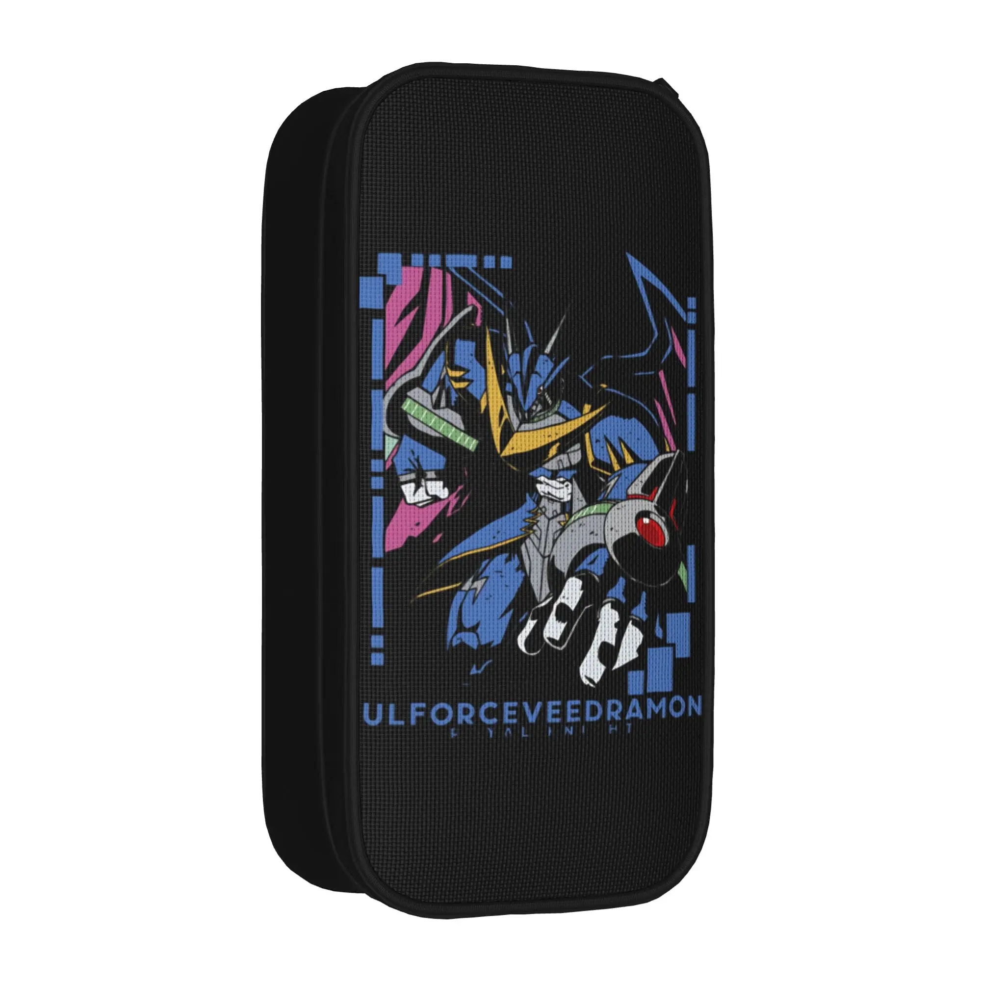 

Digital Monster Digimon royal knight Pencil Case Double Layer Large-capacity Office Supplies Pencilcase Amazing Gift