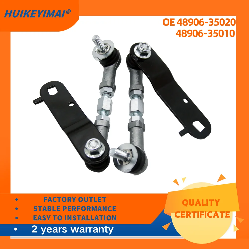 

New Car Body Rear Left/Right 4890635010 / 48906-35010 / 4890635020 / 48906-35020 Height Sensor Lever Link For T-oyota L-exus